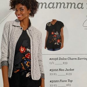 CAbi # 5020 Ore top SZ Lg never worn